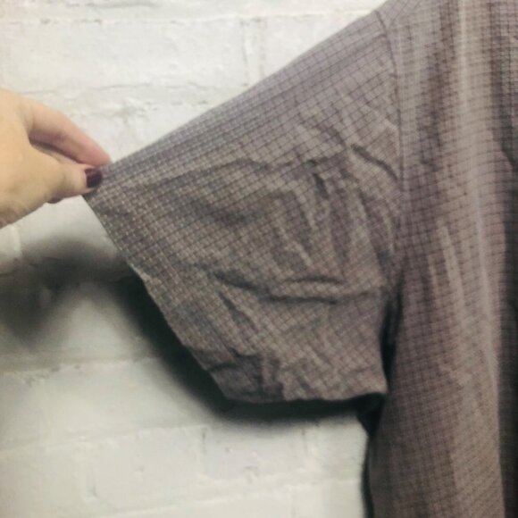 Joseph abound men’s plaid button down short sleeve 3X - Picture 4 of 12